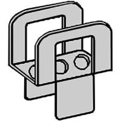 TAMLYN FPCLP-58 PCS58 Framing Plywood Clip, 20 Thick Material, Steel, Galvanized - pack of 250