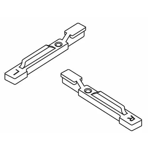 Brixwell 62-618a Pivot Bar Set LH and RH HWP430&431 SET