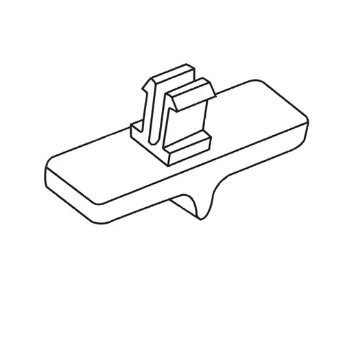 Brixwell 62-635b Sash Release Lever Black