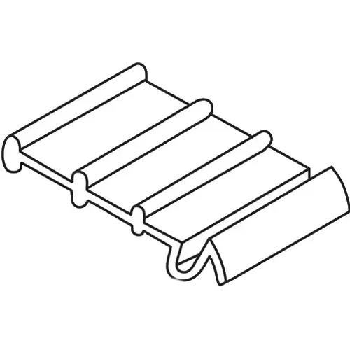 Brixwell 90-129 Lift Tab Plastic Black semi Rigid