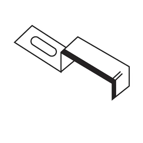 Brixwell 90-58 Stretch Clip Aluminum wsc 6
