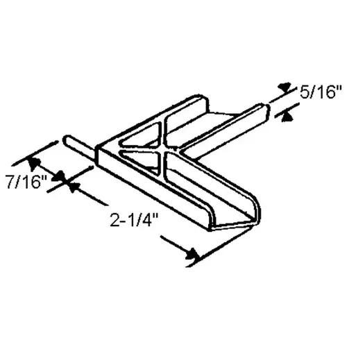 Brixwell 900-13515 Screen Corner Nylon Black wck100
