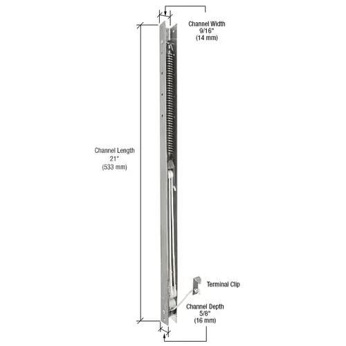 CRL FA2030 21" Window Channel Balance - 2030 or 20-3