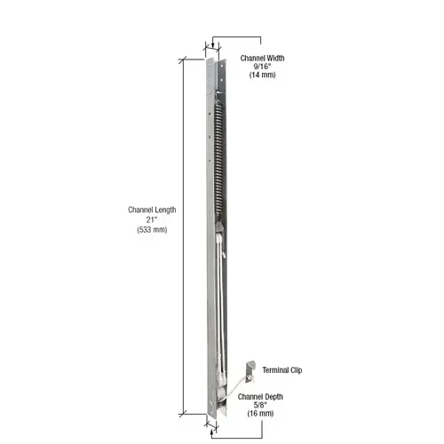 CRL FA2040 21" Window Channel Balance - 2040 or 20-4