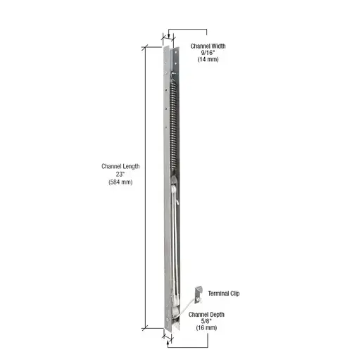 CRL FA2230 23" Window Channel Balance - 2230 or 22-3