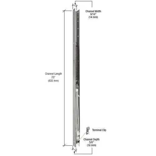 CRL FA2410 25" Window Channel Balance - 2410 or 24-1