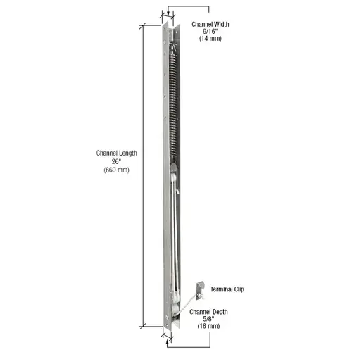 CRL FA2540 26" Window Channel Balance - 2540 or 25-4