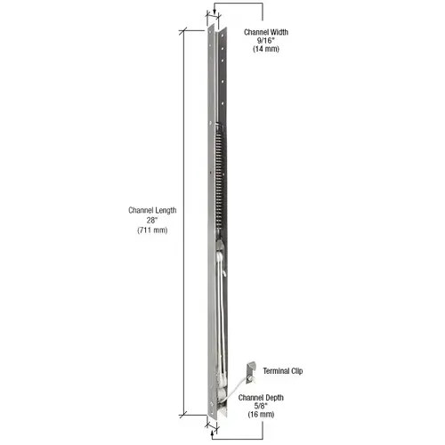 CRL FA2710 28" Window Channel Balance - 2710 or 27-1