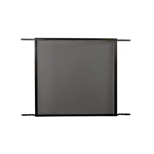 FHC PL15934 Hinged Screen Door Grille - 30 To 36" - Aluminum - Bronze