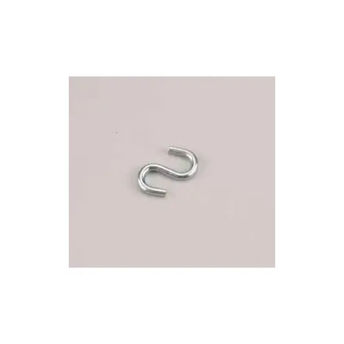 Onward 278XBC S-Hook, 388 lb Working Load, 7.6 mm Dia Wire, Metal, Zinc