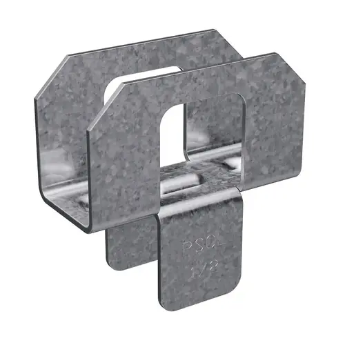 SIMPSON STRONG-TIE CO PSCA 1/2 Panel Sheathing Clip, 20 ga Thick Material, Steel, Zinc Galvanized - pack of 250