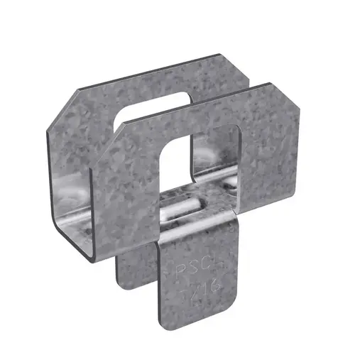 SIMPSON STRONG-TIE CO PSCL 7/16-R50 Panel Sheathing Clip Galvanized Silver Steel Galvanized