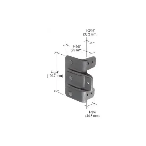 CRL TCGS2BL Black Gate Stop
