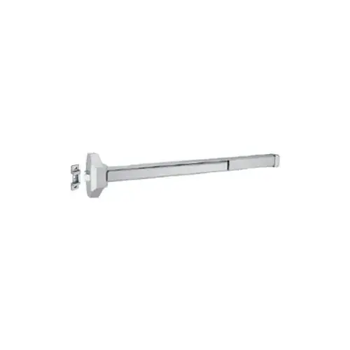 International Door Closers 5510F-US28-48 Fire Rated Push Bar Rim Panic Exit Device 48" Satin Aluminum