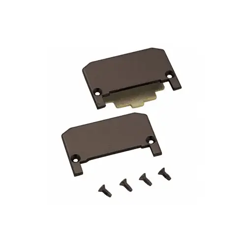 Jackson 302650313 Push Pad End Cap Package Dark Bronze Finish