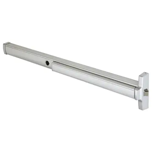 Jackson 312095CRS4628 Cylinder Dogging Rim Latch Panic Exit Device Right Hand Reverse Bevel Type Aluminum Finish
