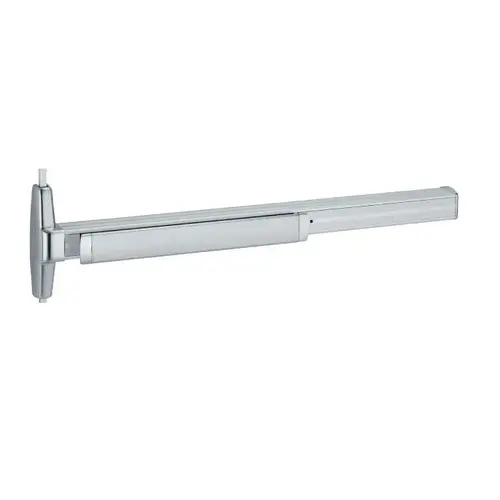 Von Duprin 3327A-EO 4 US28 33A Series Surface Vertical Rod Exit Device - 4'