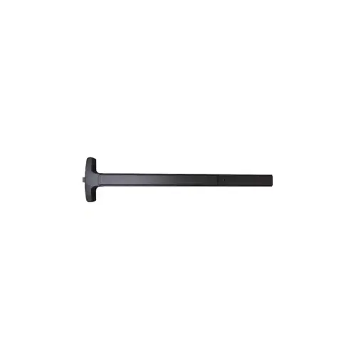 Falcon Lock 24R-C-313AN-36 KIT - Narrow Stile Rim Exit Device, Escutcheon Nightlatch Trim 718C Less Pull, 36", Hex Dogging, 299 Strike, Grade 1, 313AN/SP313 Anodized Aluminum, Duranodic Dark Bronze