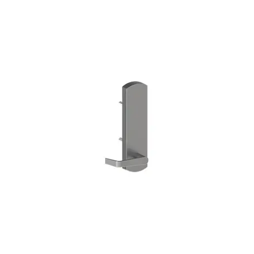 Hager 011878 45DT BLK WLM REV 2 PAINTED FLAT BLACK