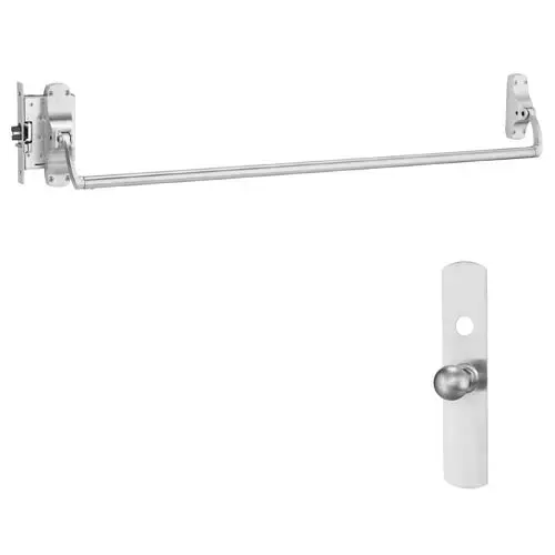 Von Duprin 88MKF26DL 8875K-F 4' US26D LHR MORTISE Satin Chrome