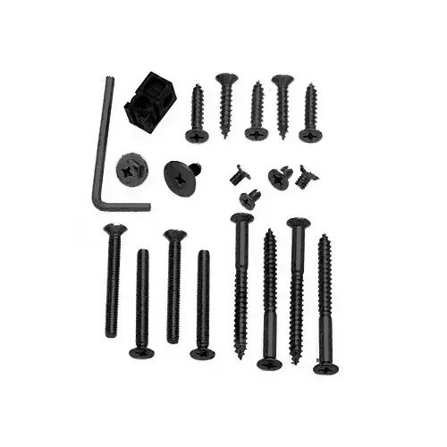 CRL PR90SBL Black PR90 Series Replacement Screw Package