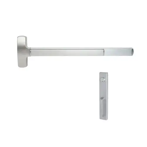 Falcon F25MN319L F-25-M-NL 3' US19 LHR MORTISE Flat Black