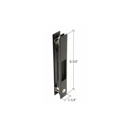 Adams Rite AR44310 Black Plastic Handle and Key Set with 6-1/4" Screw Holes