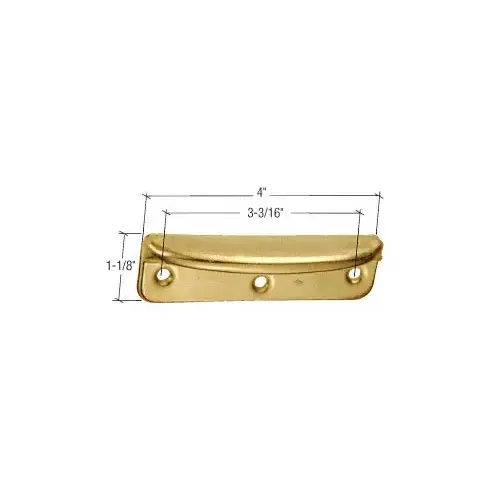 CRL F2558 Brass 4" Window Sash Lift