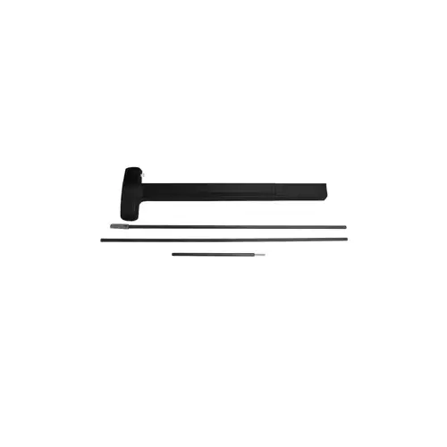 Falcon Lock 25C-EO-US19-36X96 CVR Concealed Vertical Rod Exit Device, Exit Only, 36" x 96", Hex Dogging, Includes 4188 and 2130 Strikes, Grade 1, 622/US19 Flat Black Painted