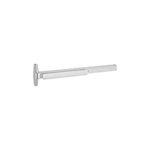 Von Duprin 3349A-EO-626-36 Narrow Stile CVC Concealed Vertical Cable Exit Device, Exit Only No Trim, 36" x Adjustable up to 96", Hex Dogging, Grade 1, 626/US26D Satin Chrome