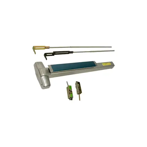 Von Duprin 9947NL-626-36 ALK KIT - Alarmed CVR Concealed Vertical Rod Exit Device, 990NL Nightlatch Trim, 36" x up to 100", Grade 1, 626/US26D Satin Chrome