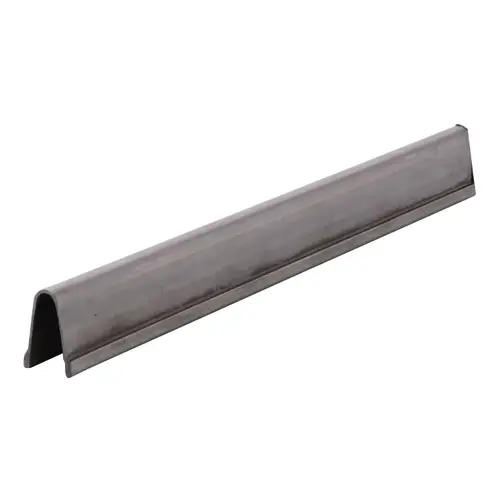 Brixwell 16-115bs-CCP24-XCP10 Patio Door Track Cover stainless Steel Large -  24" Stock Length - pack of 10