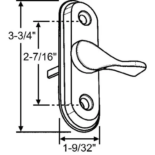 Brixwell 16-635b Interior Thumb Turn Black