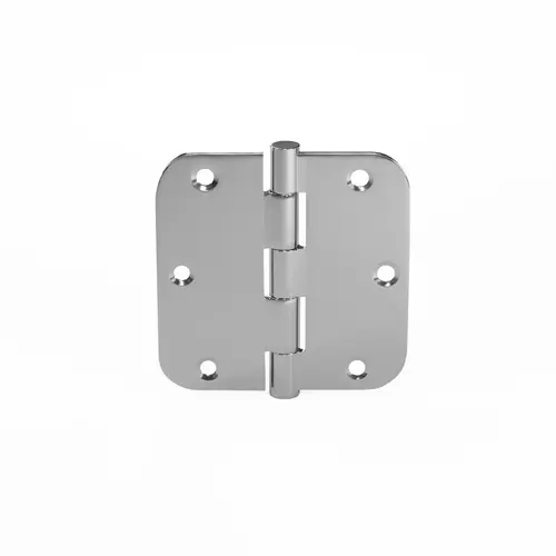 Brixwell 56-262sch HINGE 5/8"R 3.5" 2.2mm US26D SATIN CHROME Pair