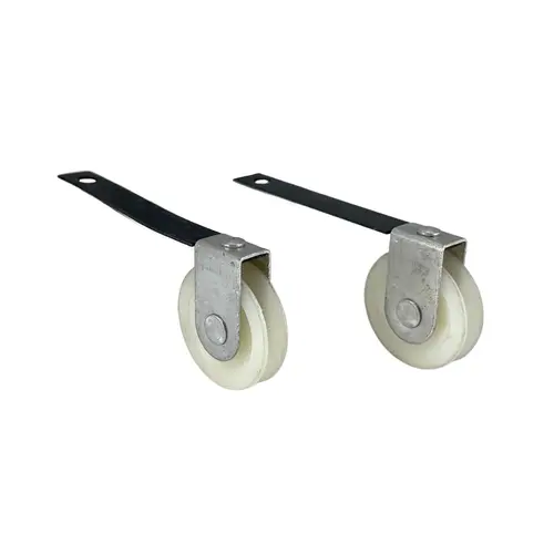 CRL B521 1" Nylon Sliding Screen Door Spring Tension Roller - pack of 2