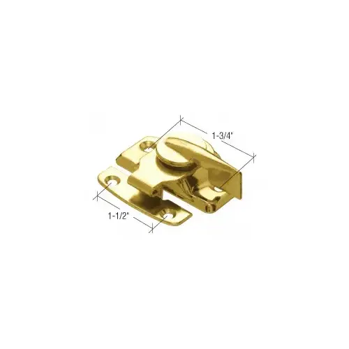 CRL F2527 Brass Window Sash Lock With 1-7/8" Screw Holes