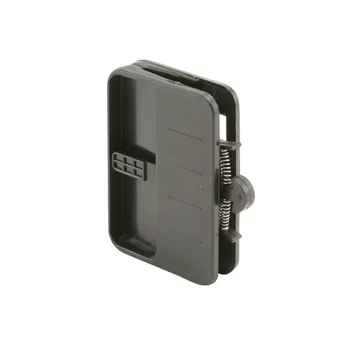FHC A147 Sliding Screen Door Handle And Internal Latch - Black Plastic (1-Set)