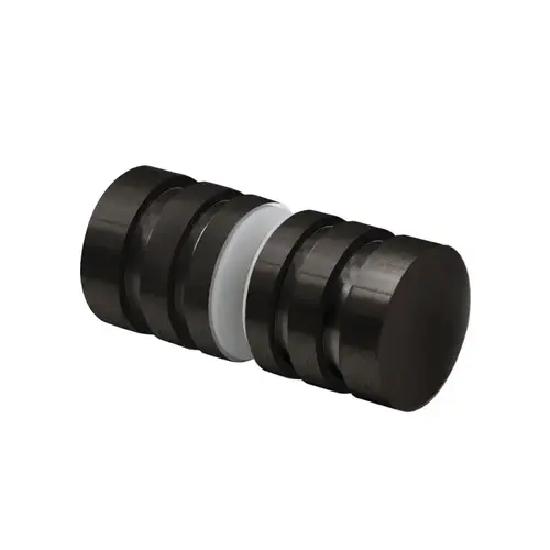 FHC DKM20RB Back-to-Back Modern Knobs - Oil Rubbed Bronze