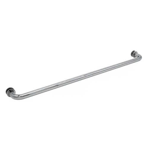 FHC TBR24CH 24" Tubular Single-Sided Towel Bar - Polished Chrome