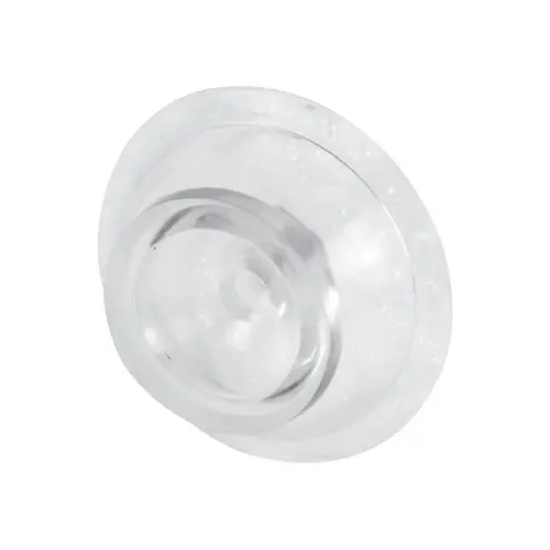FHC U9004 2-5/16" - Clear Vinyl - Door Stop Bumper - pack of 2