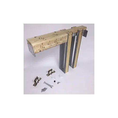 Hager 020459 9631CS, 80", 150 LB, 2X4, COMMERCIAL POCKET KIT