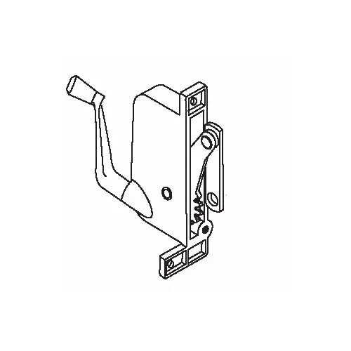 Brixwell 41-237p D-XCP3 Awning Operator Mill contemporary Style awO-009-LH-Ml straight Link Arm - pack of 3