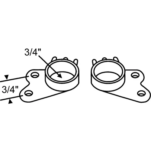 Brixwell 900-282 Torque Bar Bearing Set left And Right Hand awb 5