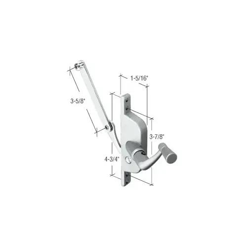 CRL H3548 Jalousie Window Operator - 3-5/8" Link