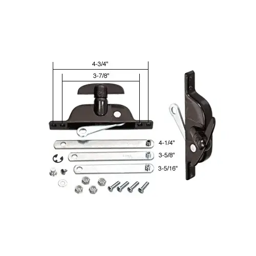 CRL H3558 Bronze Universal Jalousie Window Operator