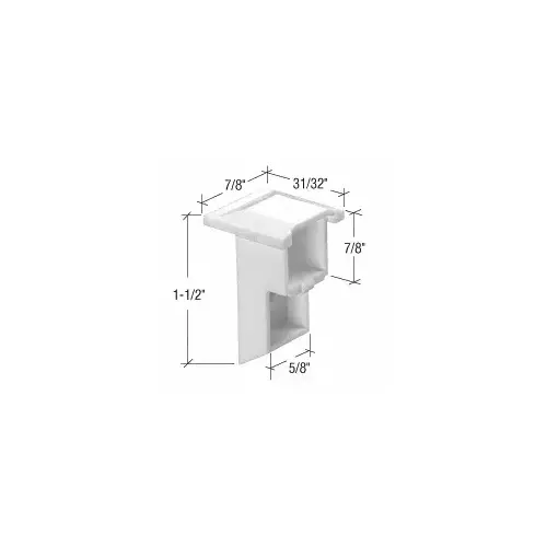 CRL H3918 1-1/2" Nylon Sash Cam - pack of 2