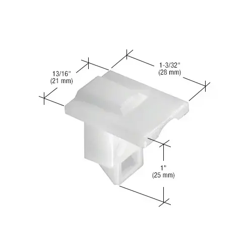 CRL H4129B 1" Nylon Sash Cam for Capitol - Bulk - pack of 25