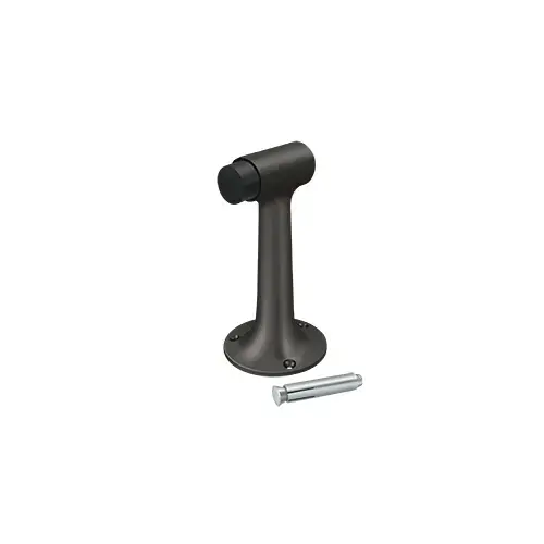 Deltana DSF600U10B Floor Mount, 6" Bumper, HD, Solid Brass in Oil-rubbed Bronze