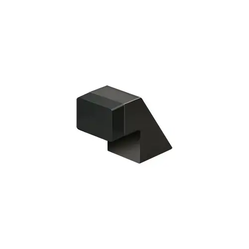 Deltana FDB125U10B Floor Door Bumper 1-1/4", Contemporary, Solid Brass in Oil-rubbed Bronze
