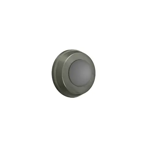 Deltana WB100U15A Flush Bumper 1" Diam. in Antique Nickel